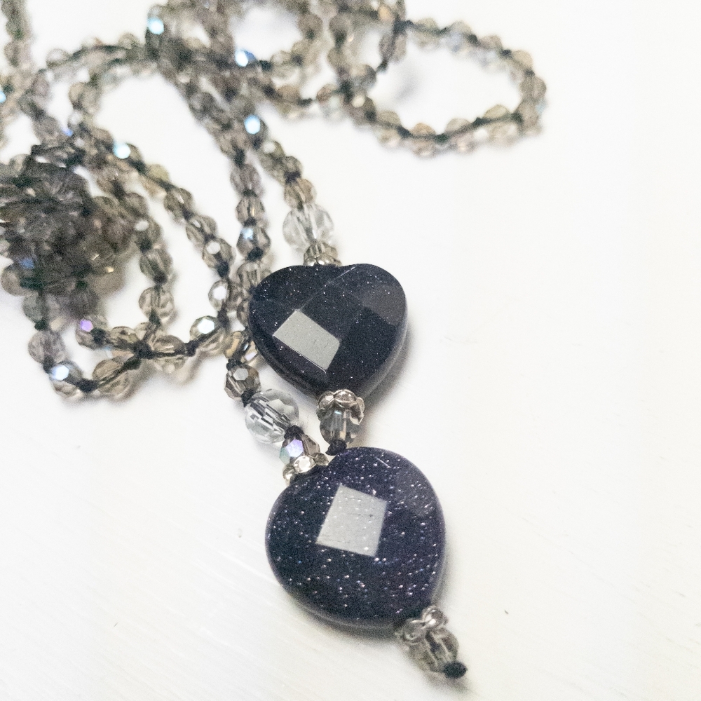 Swarovski Crystal Open Lariat Style Necklace